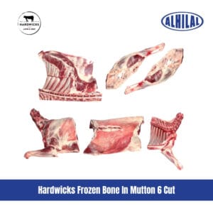 Hardwicks Frozen Bone In Mutton 6 Cut